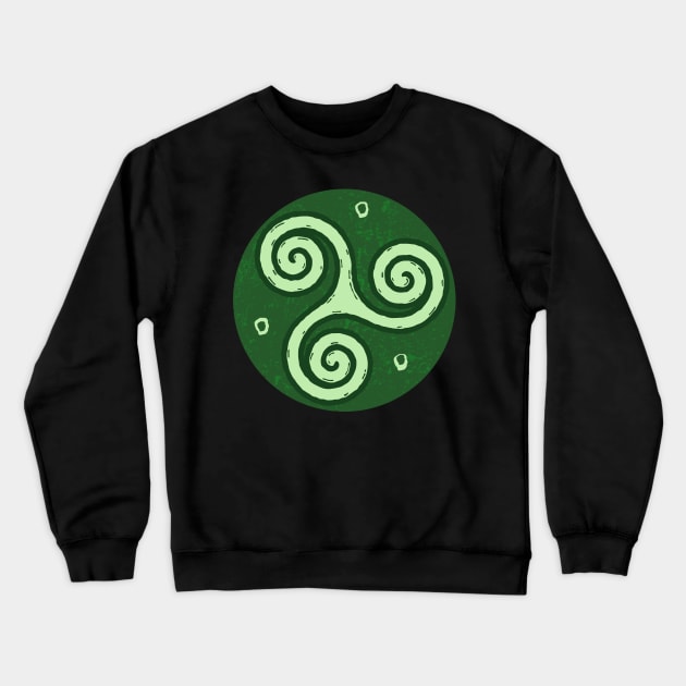 Celtic Spiral Knot Crewneck Sweatshirt by soulfulprintss8